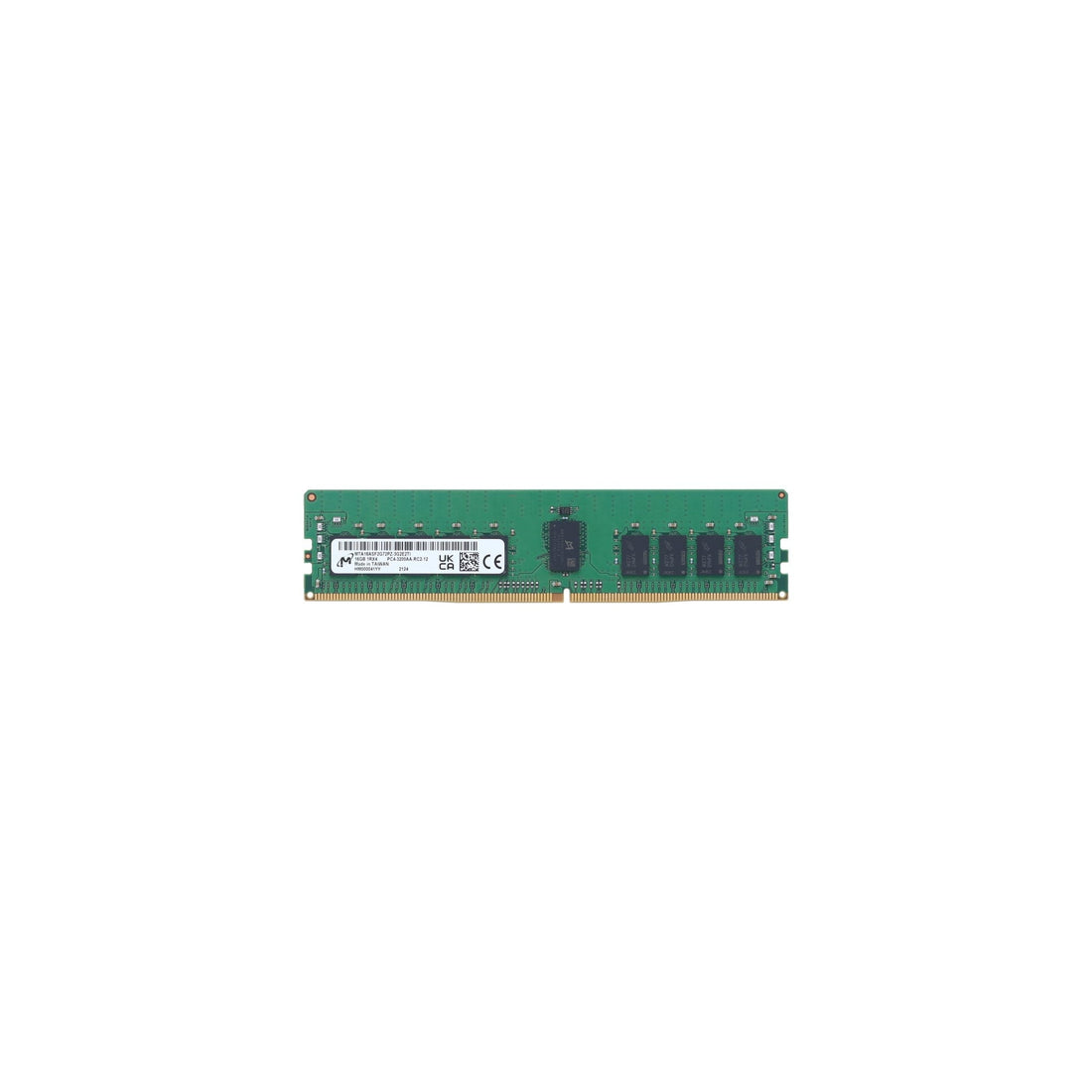 MICRON 16GB (1*16GB) 1RX4 PC4-25600AA-R DDR4-3200MHZ RDIMM - New