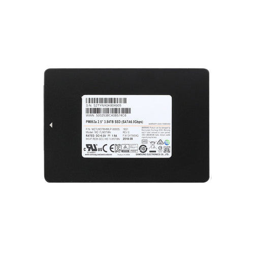 SAMSUNG MZ7LM3T8HMLP-00005 - ENTERPRISE 3.84TB 6G PM863A 2.5INCH RI SATA SSD - Refurbished