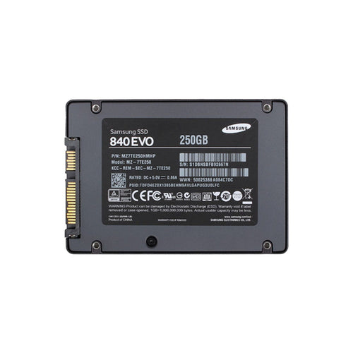 SAMSUNG MZ7TE250HMHP - 840 EVO 250GB 6G 2.5INCH SATA SSD - Refurbished