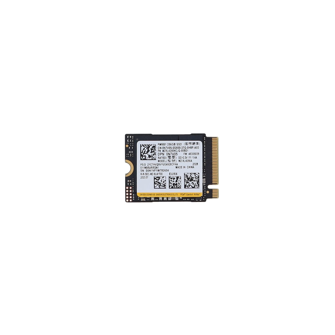 DELL 256GB M.2 2230 PCIE NVME SSD - Refurbished
