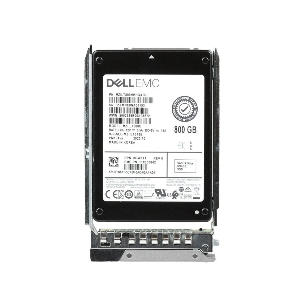 HP P09090-B21 - 800GB 12G 2.5INCH SC MU SAS SSD - Refurbished