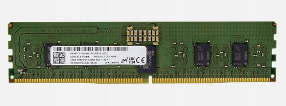 KINGSTON P50309-B21 - 16GB (1*16GB) 1RX8 PC5-38400B-R DDR5-4800MHZ RDIMM - New