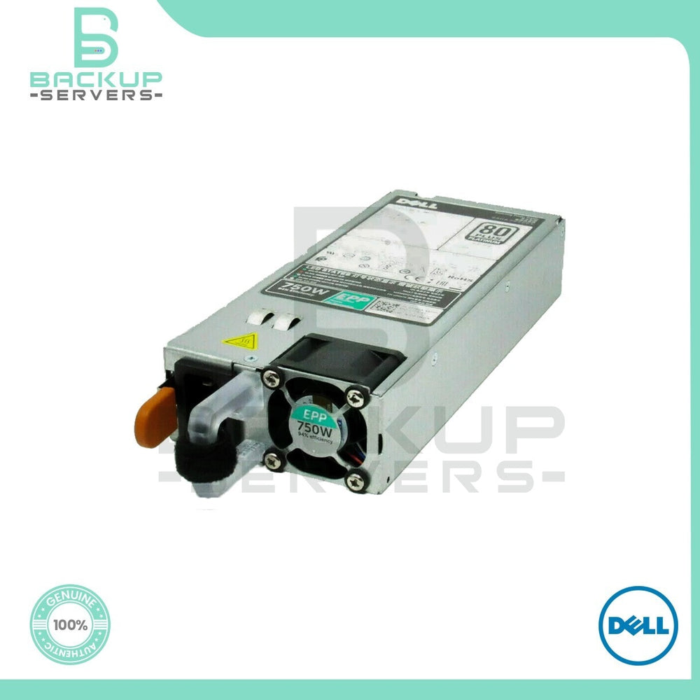 DELL PJMDN - POWEREDGE 13TH-14TH GEN 750W AC PLATINUM POWER SUPPLY - Refurbished