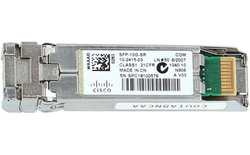 CISCO SFP-10G-SR - CISCO 10GBASE-SR SFP MODULE - Refurbished