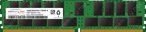 DELL SNP1R8CRC/16G - 16GB (1*16GB) 2RX4 PC4-17000P-R DDR4-2133MHZ RDIMM - New