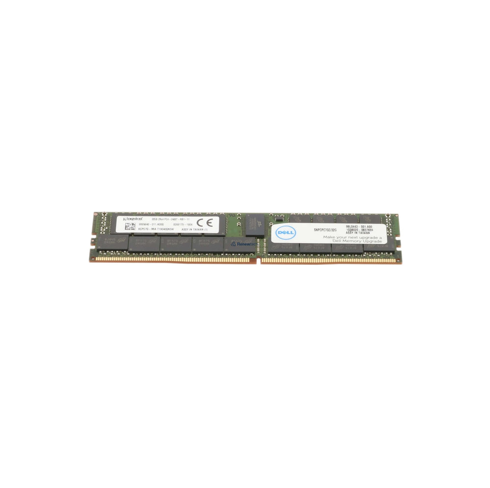 DELL SNPCPC7GC/32G - DELL 32GB (1*32GB) 2RX4 PC4-19200T-R DDR4-2400MHZ RDIMM - Refurbished