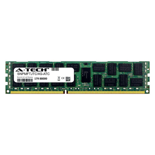 DELL SNPMFTJTC/4G - 4GB (1*4GB) 1RX4 PC3L-10600R DDR3-1333MHZ RDIMM - New