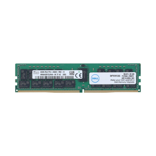 DELL SNPTN78YC/32G - 32GB (1*32GB) 2RX4 PC4-21300V-R DDR4-2666MHZ RDIMM - New