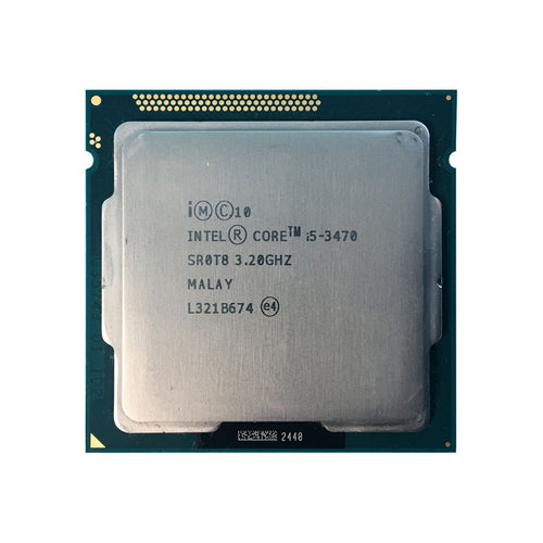 INTEL SR0T8 - CORE QC I5-3470 CPU 6MB 3.20GHZ - Refurbished