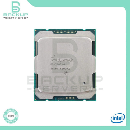Intel SR2P4 - Xeon 6 Core CPU E5-2643V4 20MB 3.40GHZ - New