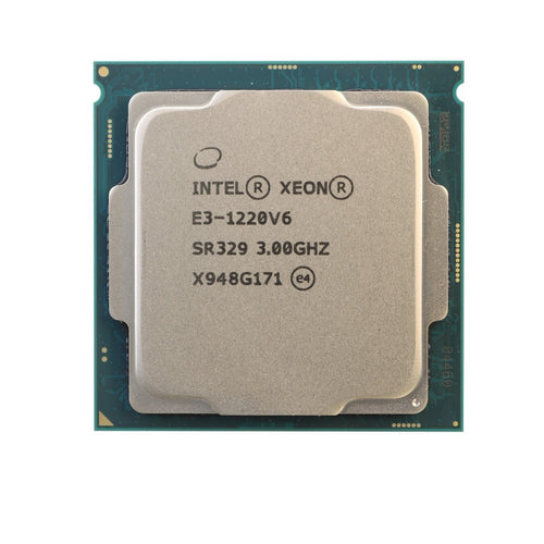 Intel SR329 - Xeon Qc CPU E3-1220V6 8MB 3.00GHZ - New