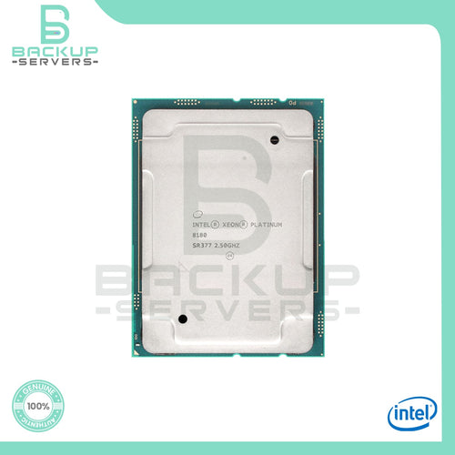 INTEL SR377 - XEON 28 CORE CPU PLATINUM 8180 38.5MB 2.50GHZ 205W (2666) - New