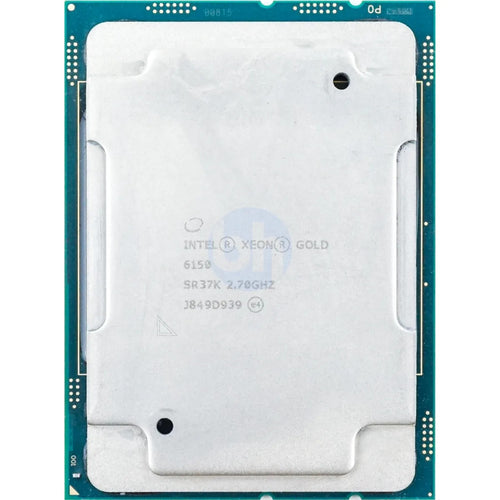 INTEL SR37K - XEON 18 CORE CPU GOLD 6150 24.75MB 2.70GHZ 165W (2666) - New
