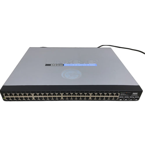 CISCO SRW2048-K9 - CISCO SMALL BUSINESS SG300-52 50 PORT MANAGED SWITCH - Refurbished