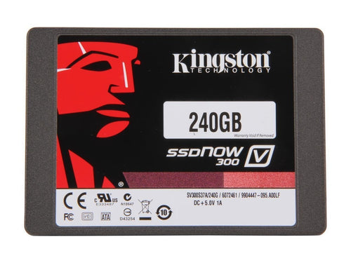 KINGSTON SV300S37A/240G - 240GB V300 SATA3 2.5INCH SSD - Refurbished