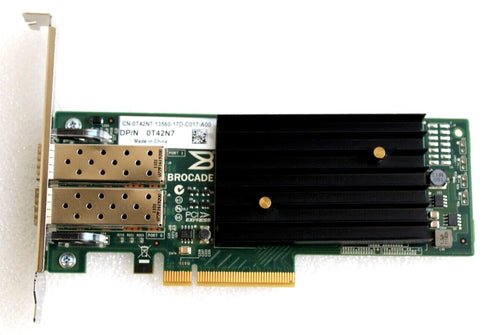 DELL T42N7 - DELL BROCADE 1020 10GB DP PCI-E 2.0 X8 CONVERGED NETWORK ADAPTER - New