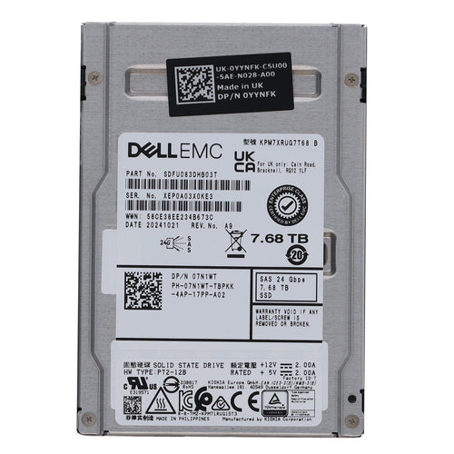 DELL TC05P-EQ - EQUALLOGIC 600GB 15K 12G 2.5INCH SAS HDD - Refurbished
