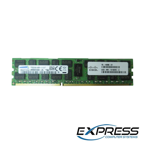 CISCO UCS-MR-1X162RZ-A - 16GB (1*16GB) 2RX4 PC3-14900R-13 DDR3-1866MHZ RDIMM - New