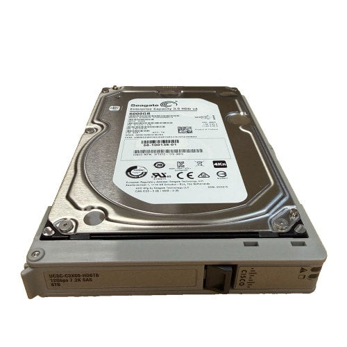 CISCO UCSC-C3X60-HD6TB - CISCO 6TB 7.2K 12G 3.5INCH SAS HDD - Refurbished