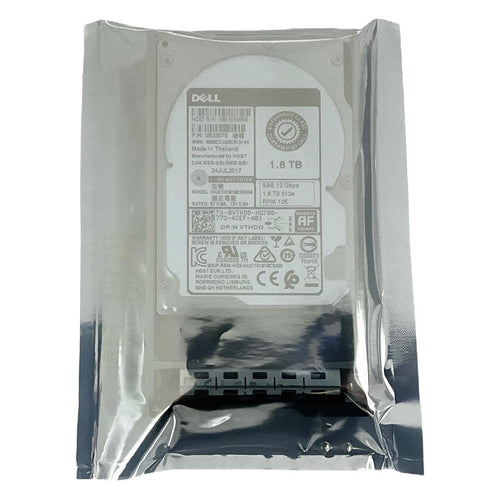 DELL VTHDD - 1.8TB 10K 12G 2.5INCH SAS HDD - Used