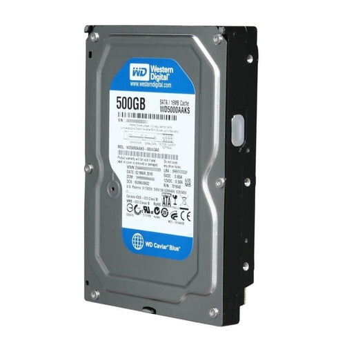 WD WD5000AAVS - WESTERN DIGITAL 500GB 5.4K 3.5INCH 8MB SATA HDD - Refurbished