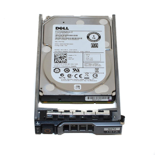DELL WF12F - DELL 1TB 7.2K 6G 2.5INCH SATA HDD - Refurbished
