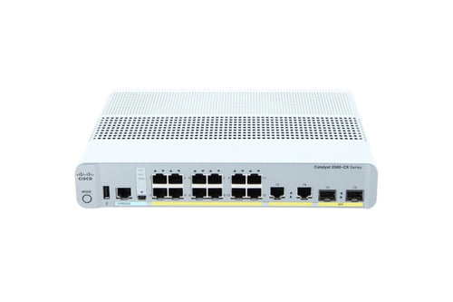 CISCO WS-C3560CX-12PC-S - CISCO CATALYST 3560-CX SMI 12-PORT 10/100IP-BASE SWITCH - Refurbished