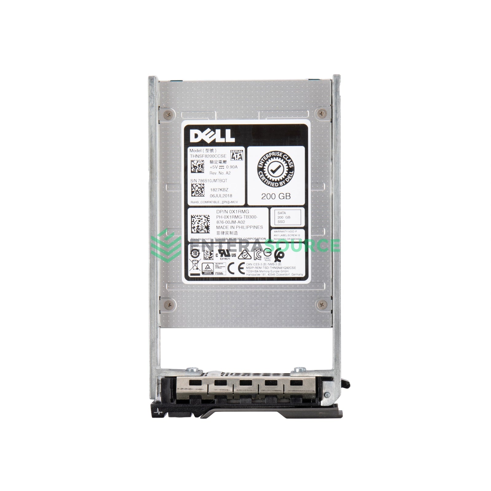 DELL X1RMG - DELL 200GB 6G 2.5INCH MU SATA SSD - Refurbished — compatible representative product image