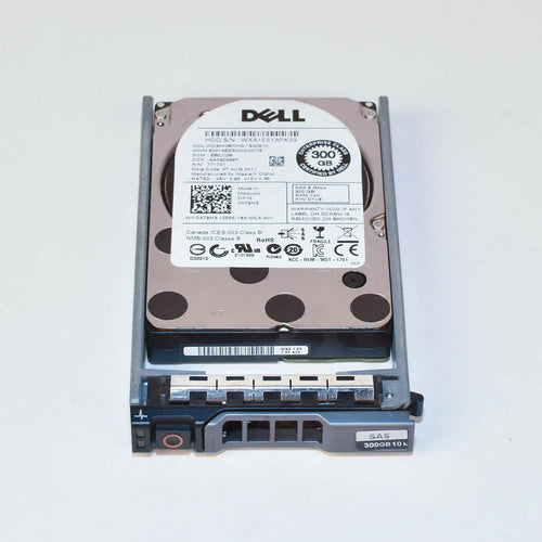 DELL X79H3 - DELL 300GB 10K 6G 2.5INCH HOTSWAP SAS HDD - Refurbished