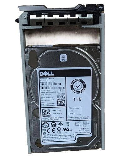 DELL XKGH0 - DELL 1TB 7.2K 6G 2.5INCH HOTSWAP SED SAS HDD - Refurbished