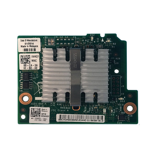 DELL XWKGY - DNP-S DELL X520-K DUAL-PORT 10GB NDC - Refurbished