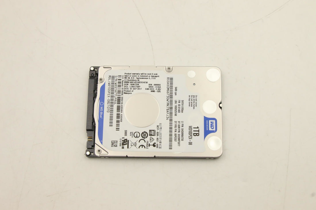 LENOVO 00PC557 - 1TB 5.4K 6G 2.5INCH SATA HDD - Refurbished