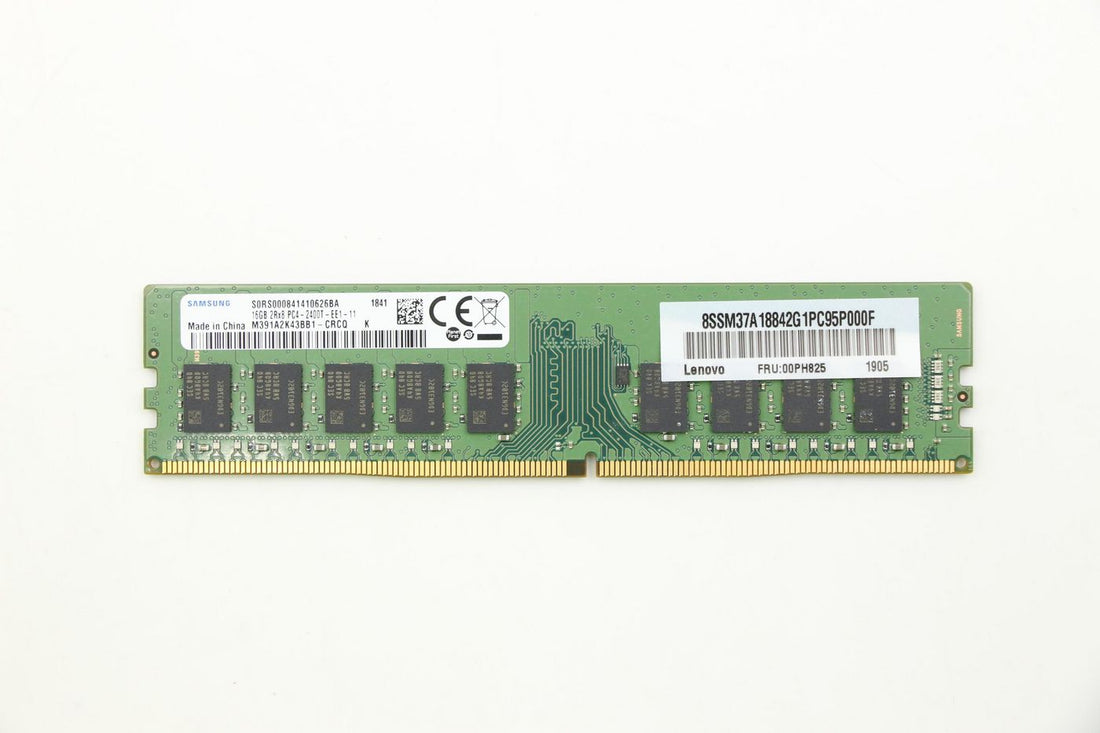 Lenovo 00PH825 - 16GB (1*16GB) 2Rx8 PC4-19200T-E DDR4-2400MHZ ECC UDIMM - New