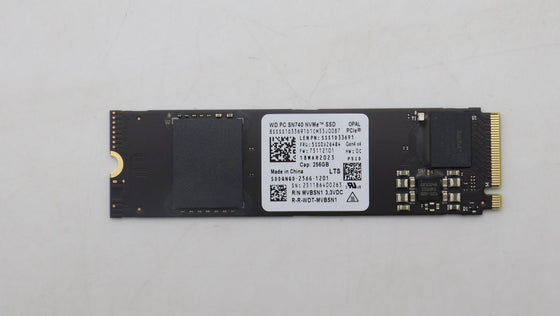 Lenovo 5SS0V26484 - 256GB M.2 2280 Gen4 PCIE NVME SSD - Refurbished