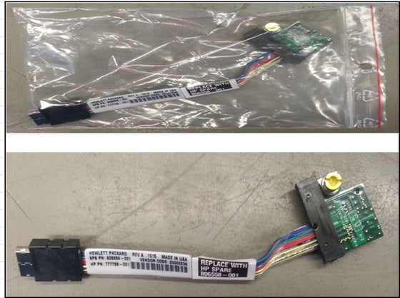 HP 806558-001 - BL660C MINI SAS TO MINI SAS 33INCH CABLE - Refurbished