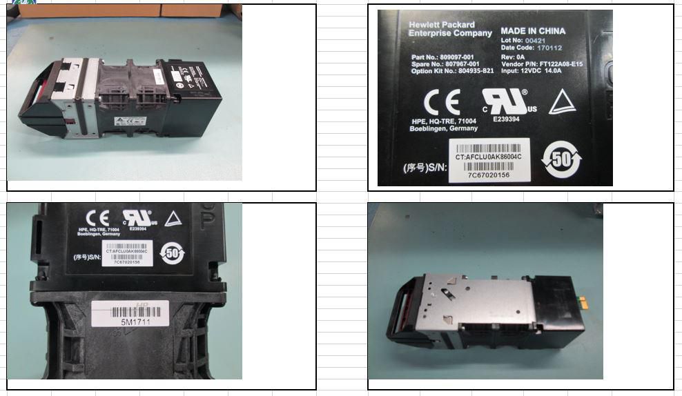 HP 807967-001 - SYNERGY 12000 FAN MODULE - Refurbished
