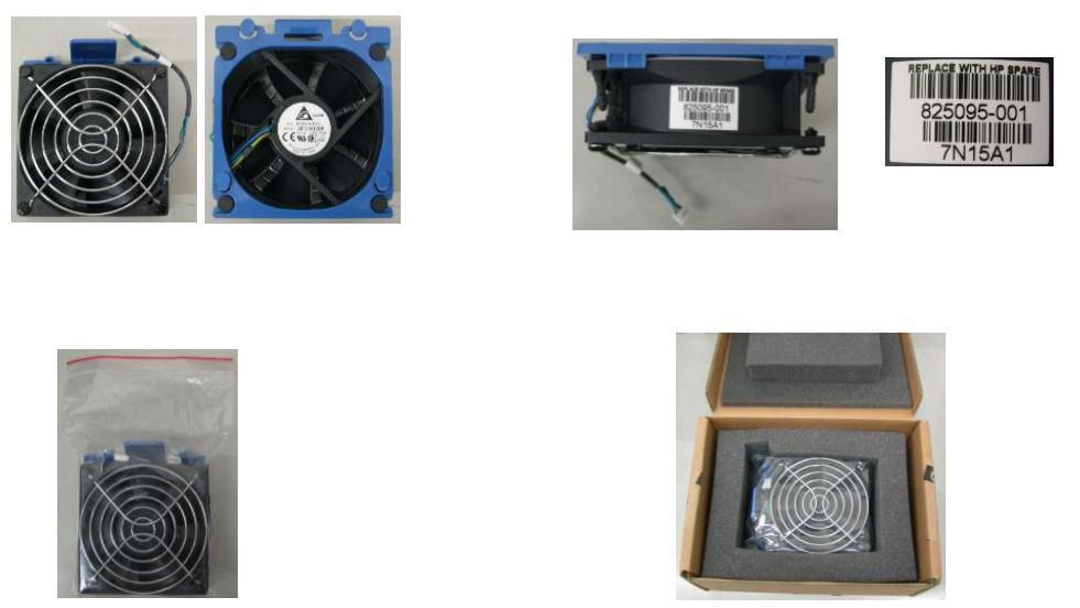 HP 825095-001 - PROLIANT ML30 G9 REAR SYSTEM FAN - Refurbished