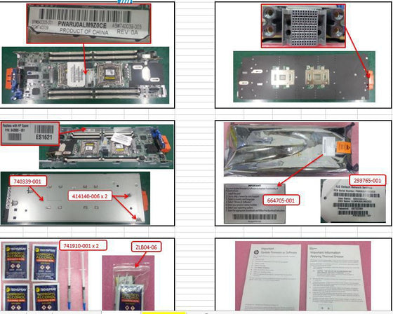 HP 843305-001 - PROLIANT BL460C / WS460C G9 V4 SYSTEM BOARD - Refurbished