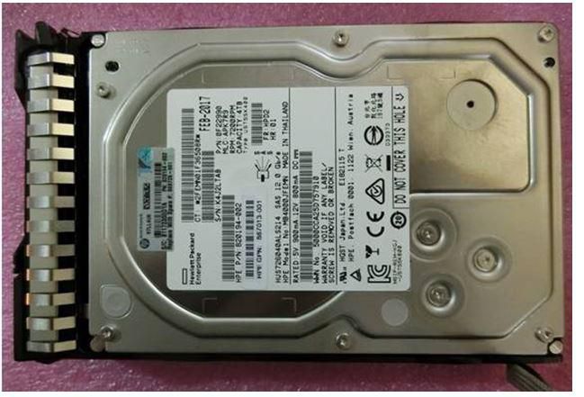 HP 869726-001 - STOREONCE 4TB 7.2K 12G 3.5INCH MDL SC SAS HDD - Refurbished