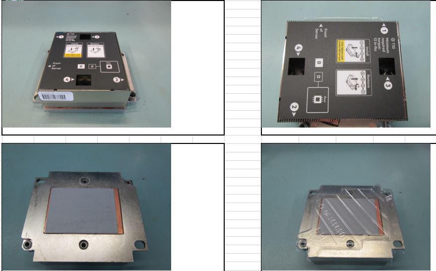 HP 877966-001 - BL460C G10 CPU 1 HEATSINK - Refurbished