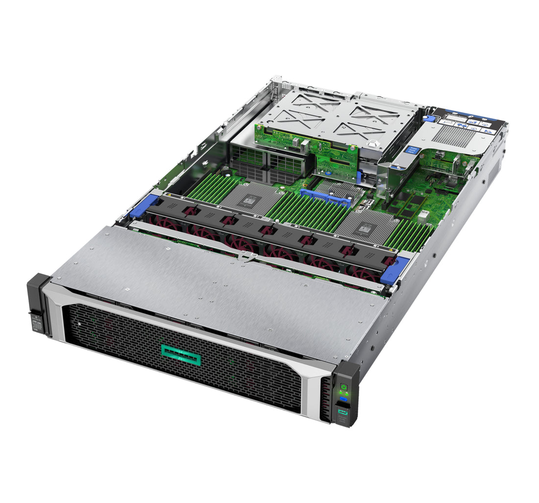 HPE ProLiant DL385 Gen10 CTO 8*SFF 4*FANS (878612-B21) - Refurbished