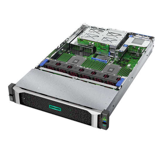 HPE ProLiant DL385 Gen10 CTO 8*SFF 4*FANS (878612-B21) - Refurbished