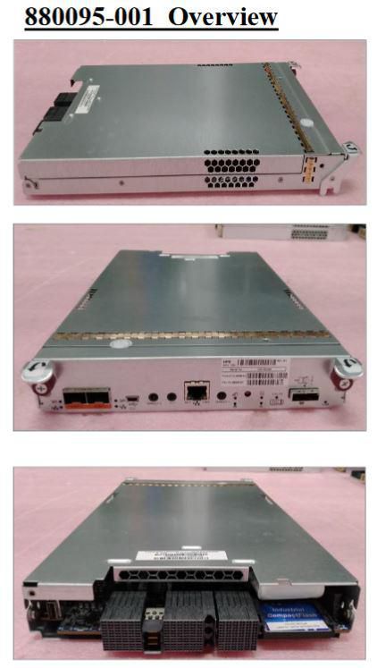 HP 880095-001 - MSA 1050 10GBE ISCSI CONTROLLER - Refurbished