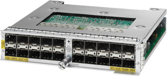 CISCO A9K-MPA-20X1GE - = NETWORK SWITCH MODULE GIGABIT ETHERNET - Refurbished