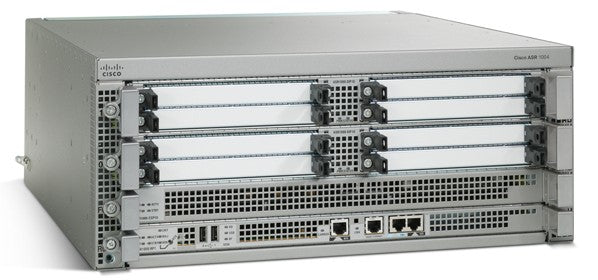 Cisco ASR1004 Router Chassis with 2 × ASR1004-PWR-AC - Used