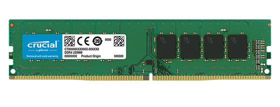 CRUCIAL CT16G4DFD8266 - 16GB (1*16GB) 2RX8 PC4-21300V-U DDR4-2666MHZ UDIMM - New