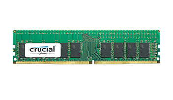 CRUCIAL CT16G4RFD424A - 16GB (1*16GB) 2RX4 PC4-19200T-R DDR4-2400MHZ RDIMM - New