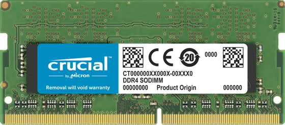 CRUCIAL CT32G4SFD832A - 32GB DDR4 260-PIN 3200 MHZ PC4-25600 SODIMM - Refurbished