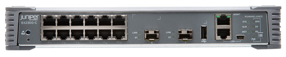 JUNIPER EX2300-C-12T - NETWORKS 12 PORT GIGABIT BASE-T & 2X10G SFP+ SWITCH - Refurbished