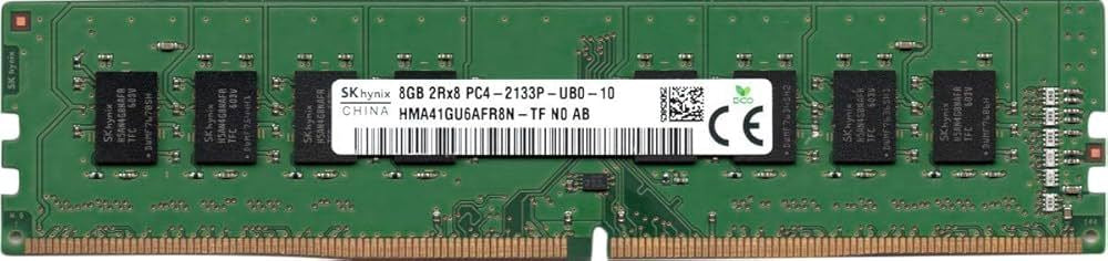 HYNIX HMA41GU6AFR8N-TF - 8GB (1*8GB) 2RX8 PC4-17000P-U DDR4-2133MHZ UDIMM - Refurbished